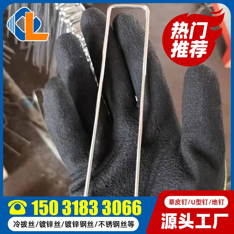 土工格柵固定釘 草坪釘固定器圖片 草皮釘一般釘什么東西 草皮釘型號